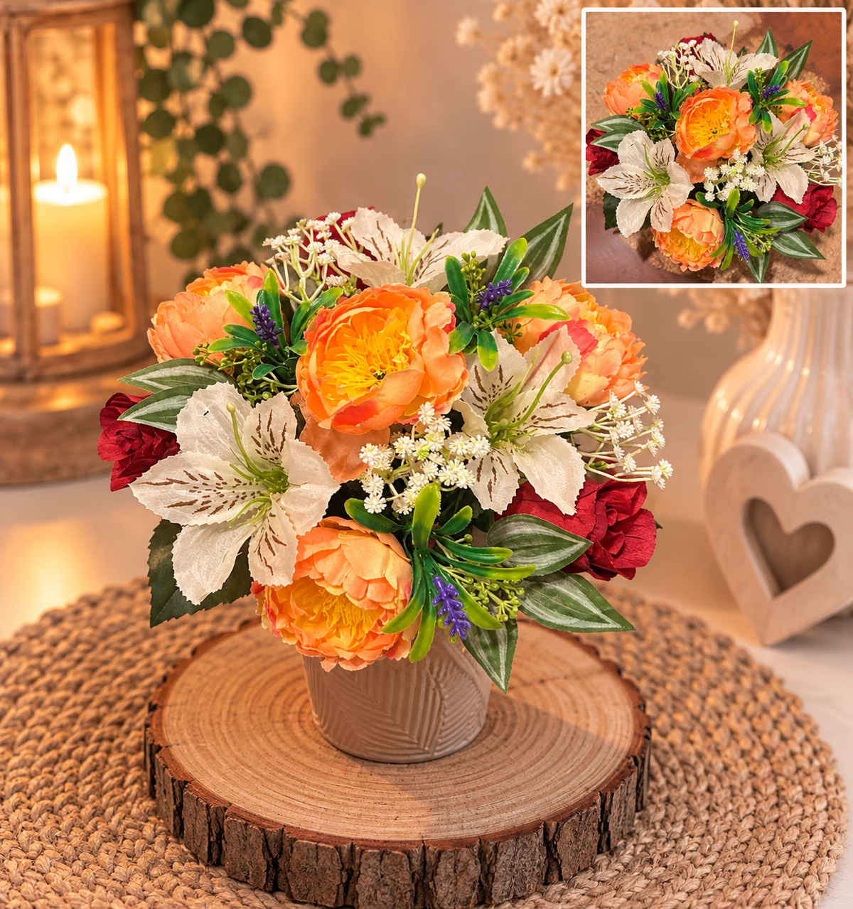 Douceur d’Automne – Composition florale éternelle